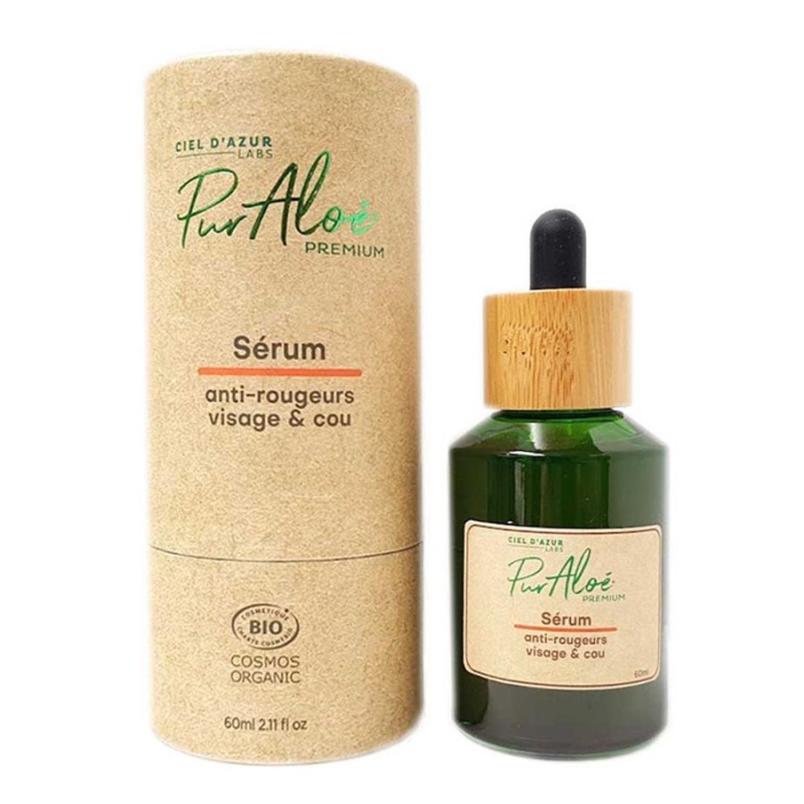 Soins PUR ALOE Serum | Serum Anti Rougeurs Visage Et Cou