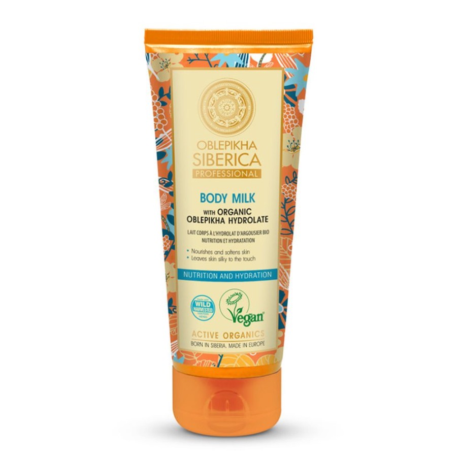 Soins Natura Siberica Soin Hydratant | Lait Pour Le Corps A L'Argousier Nutrition & Hydratation