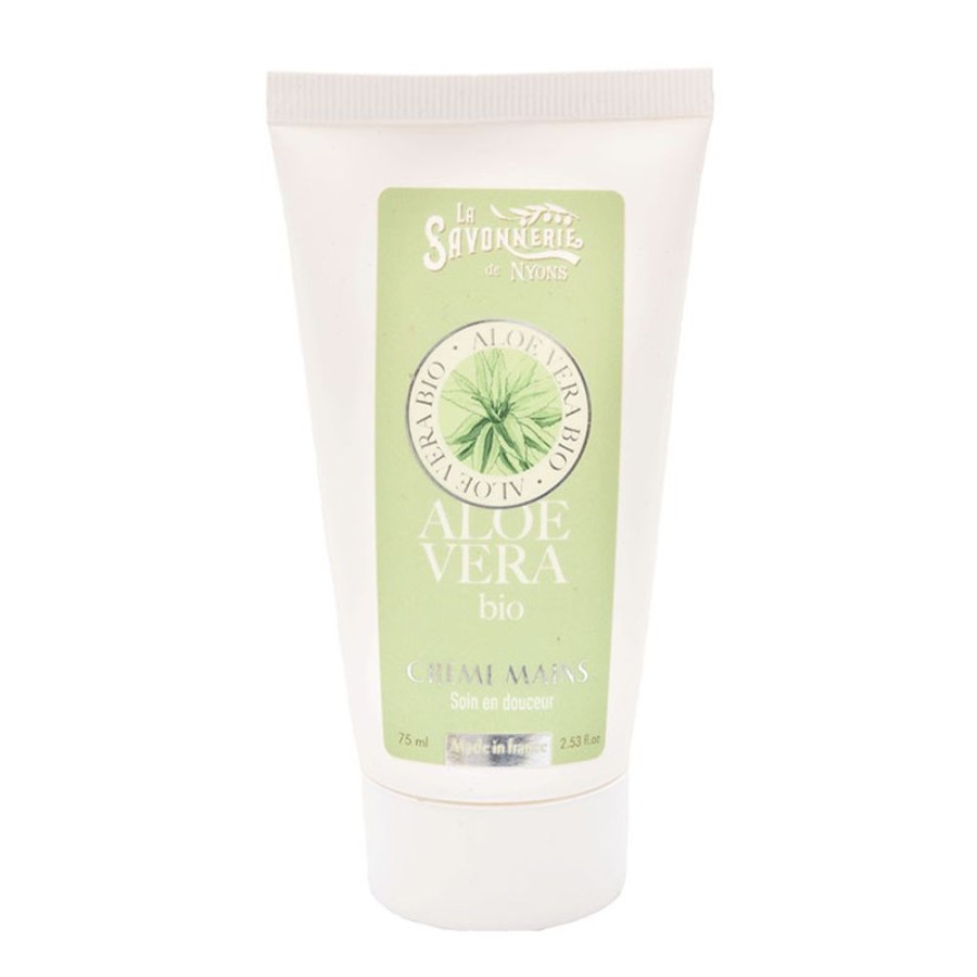Soins La Savonnerie de Nyons Soin Des Mains & Pieds | Creme Mains Aloe Vera Bio