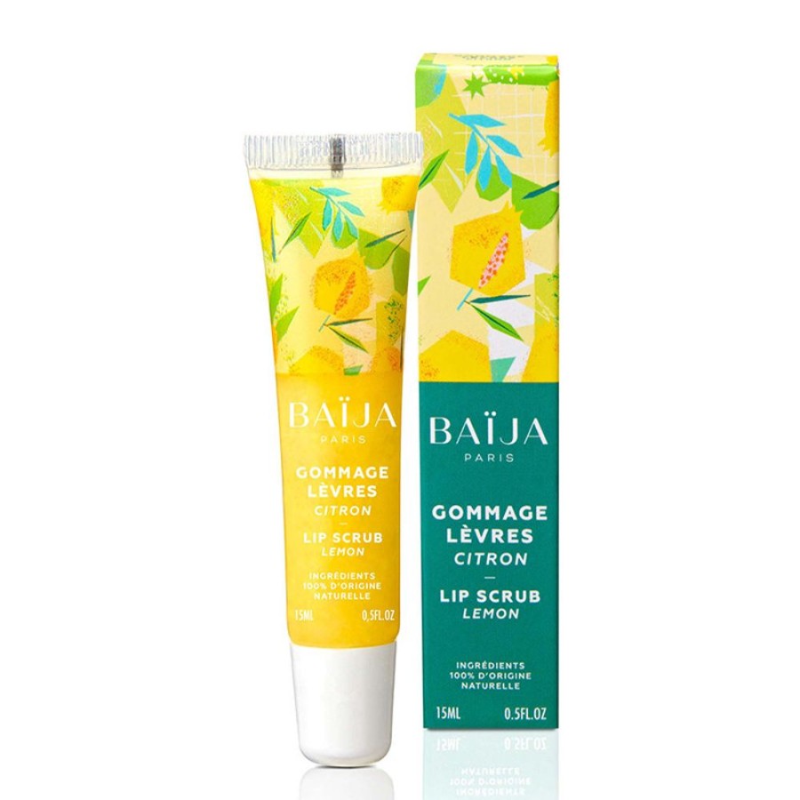 Soins BaÏja Soin Des Yeux & Levres | Gommage Levres Citron