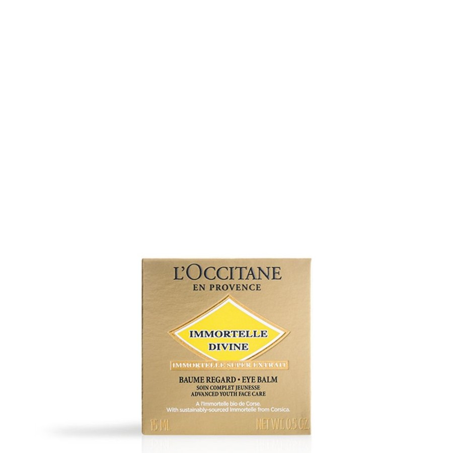 Soins L'Occitane Soin Des Yeux & Levres | Baume Regard Immortelle Divine