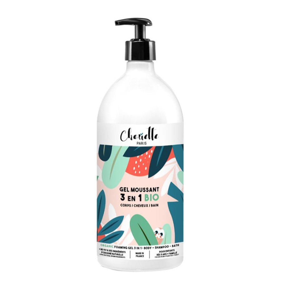 Soins Chouette Paris Soins Pour Enfants | Gel Moussant 3 En 1 Bio