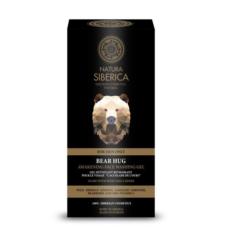 Soins Natura Siberica Soin Visage Hommes | Gel Nettoyant Revigorant Pour Le Visage
