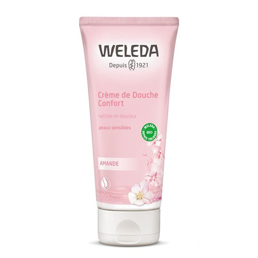 Soins Weleda Bain & Douche | Creme De Douche Confort A L'Amande