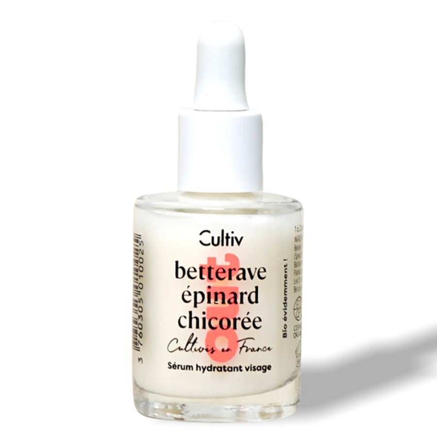 Soins CULTIV Serum | Serum Visage Hydratant & Anti-Oxydant Bio