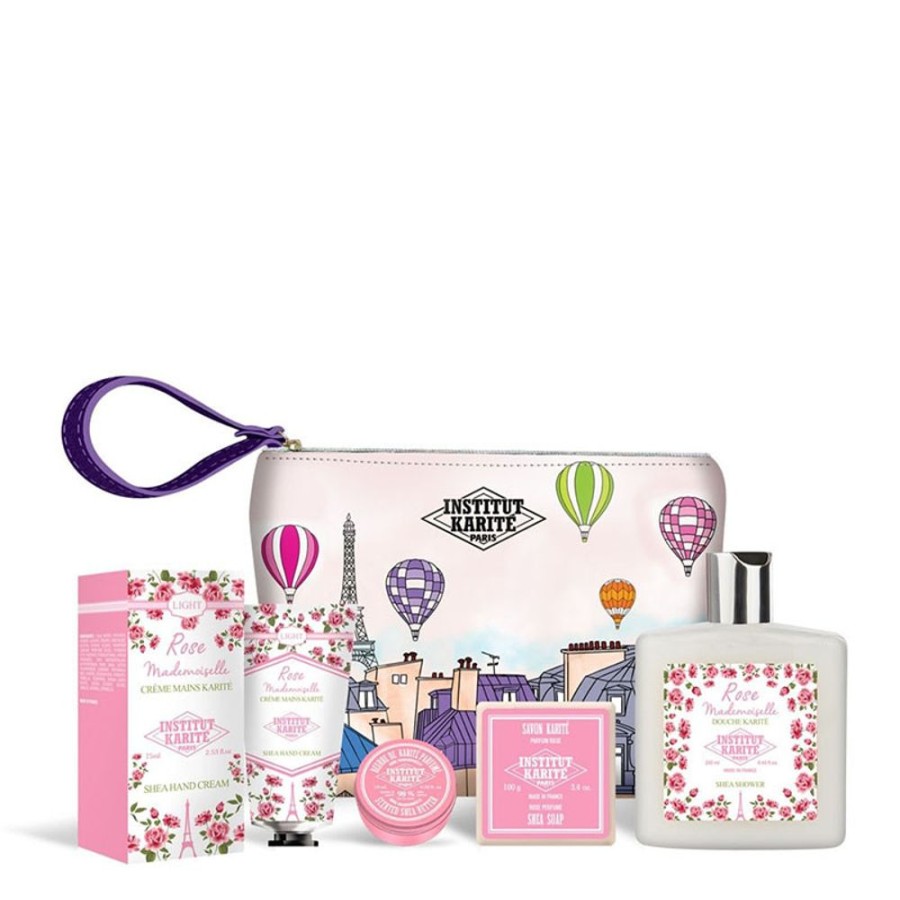 Soins Institut Karité Bain & Douche | Trousse Montgolfieres Rose Mademoiselle
