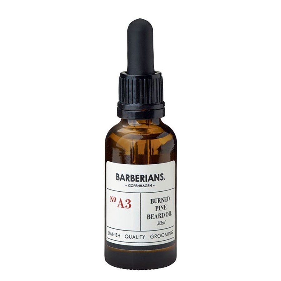 Soins Barberians Soin Rasage & Barbe | Burned Pine Beard Oil