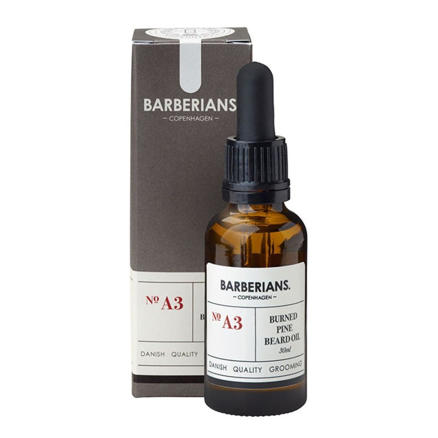 Soins Barberians Soin Rasage & Barbe | Burned Pine Beard Oil