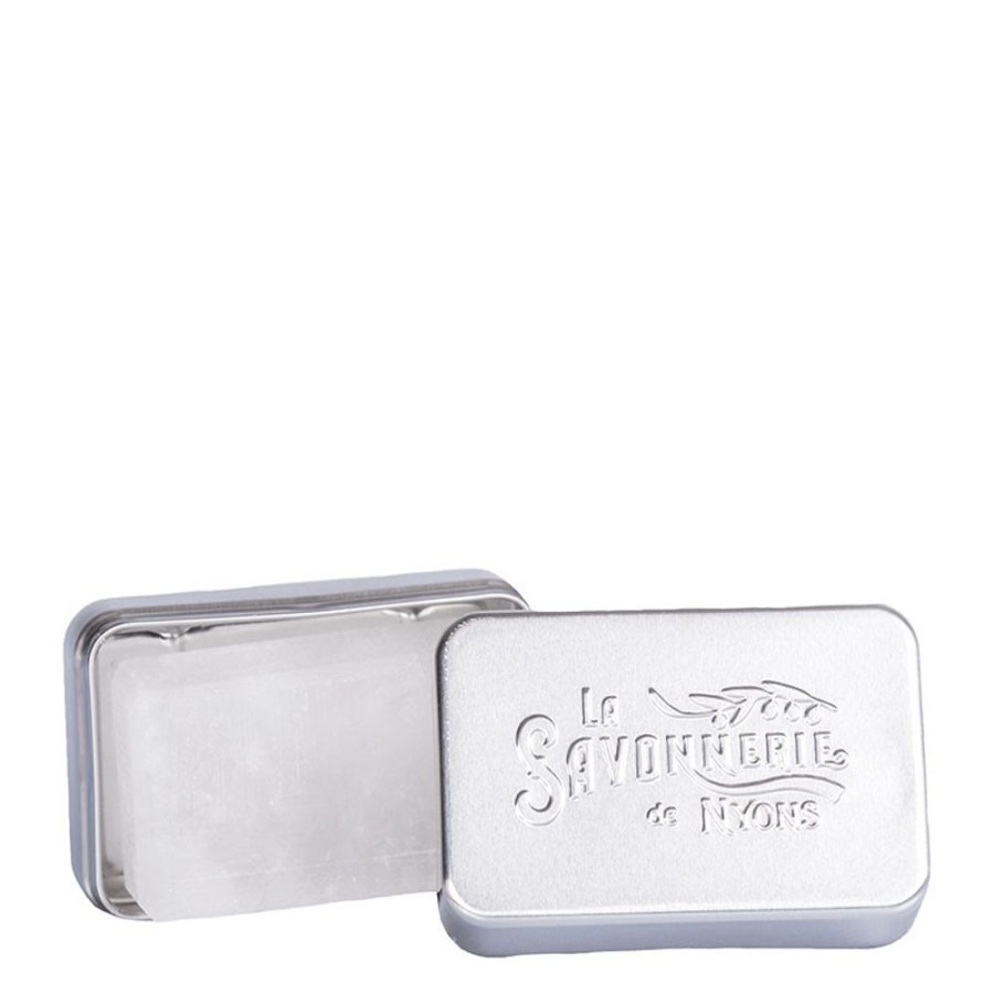 Soins La Savonnerie de Nyons Soin Rasage & Barbe | Boite Alu & Pierre D'Alun