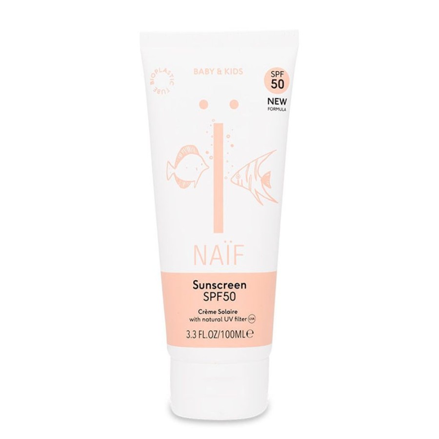 Soins Naïf Protection Solaire Enfants | Natural Sunscreen Baby & Kids Spf50