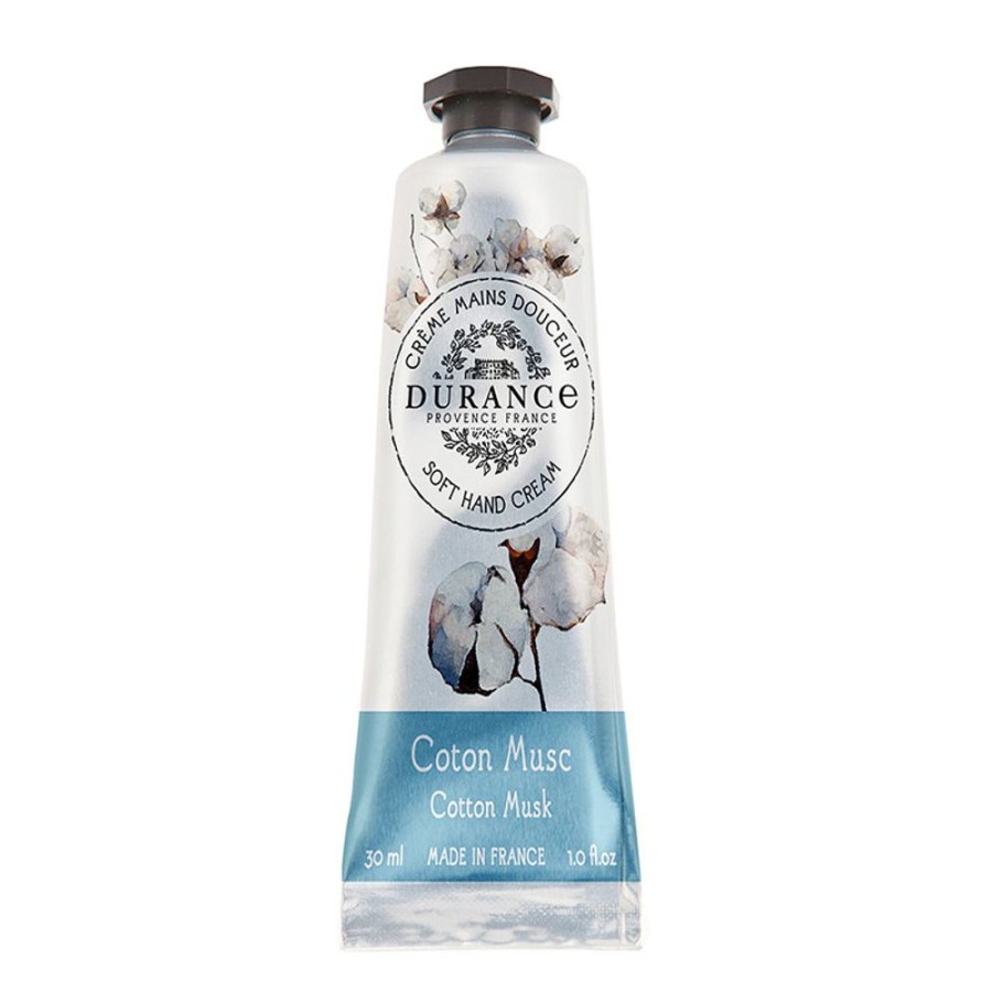 Soins DURANCE Soin Hydratant | Creme Mains Douceur Coton Musc