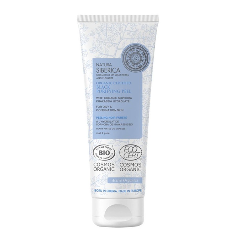 Soins Natura Siberica Masque | Masque Peeling Noir Purifiant