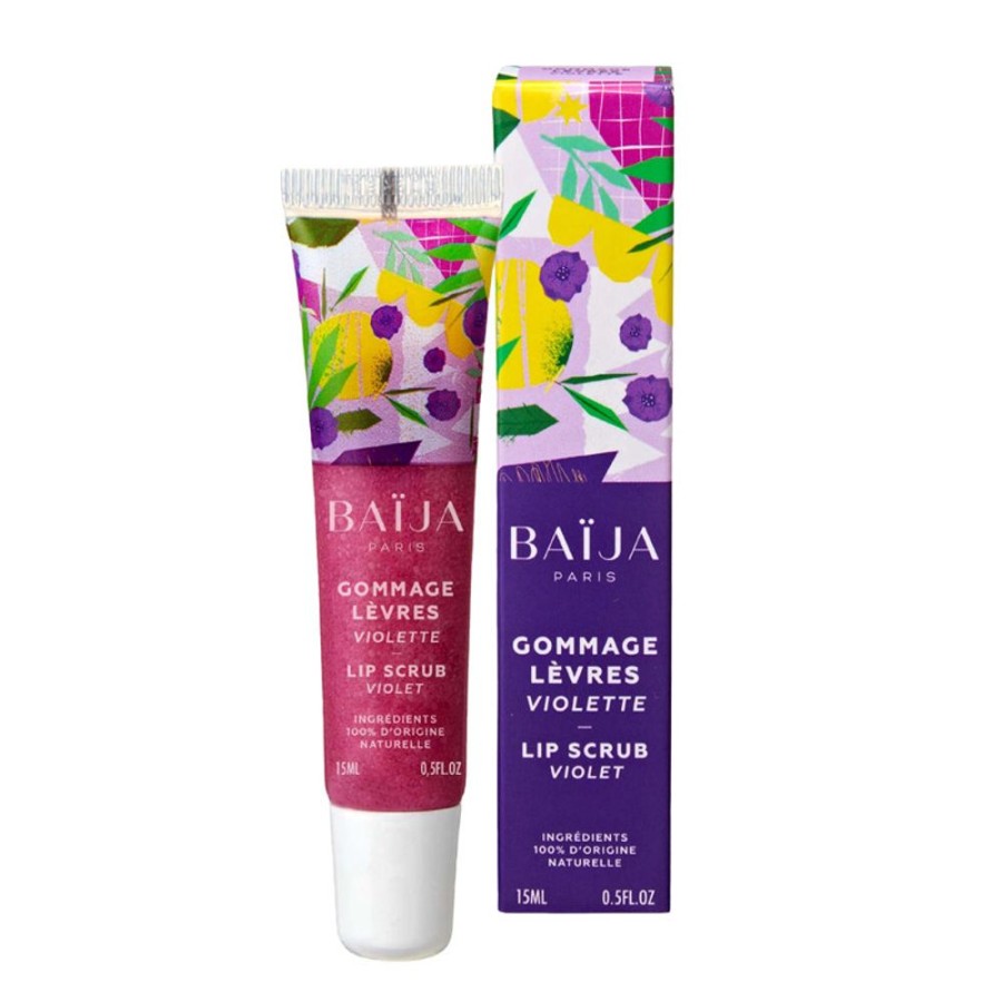 Soins BaÏja Soin Des Yeux & Levres | Gommage Levres Violette