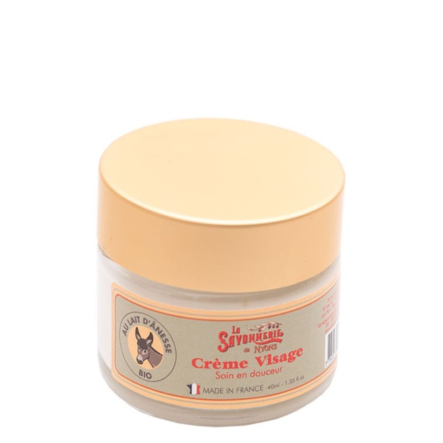 Soins La Savonnerie de Nyons Creme De Nuit | Creme Visage Lait D'Anesse Bio