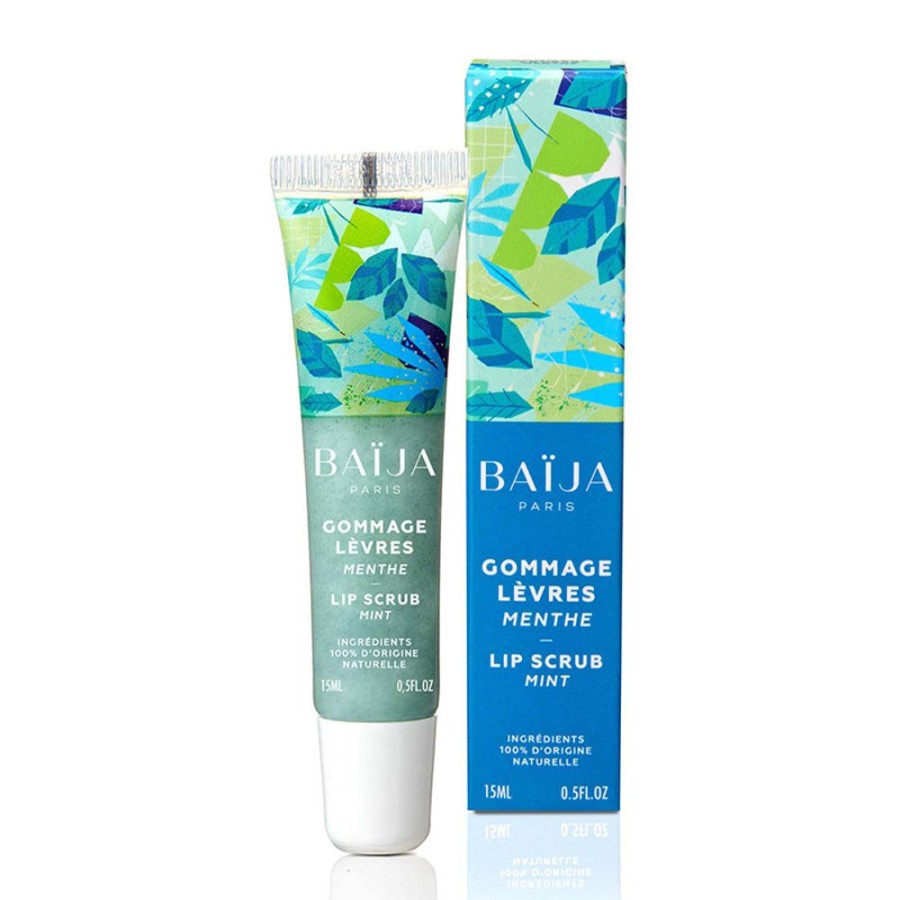 Soins BaÏja Soin Des Yeux & Levres | Gommage Levres Menthe