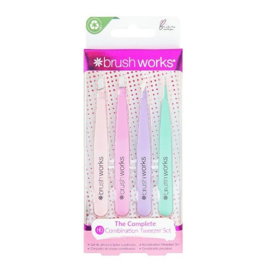 Soins Brushworks Rasage & Epilation | Set Pinces A Epiler Hd Pastels