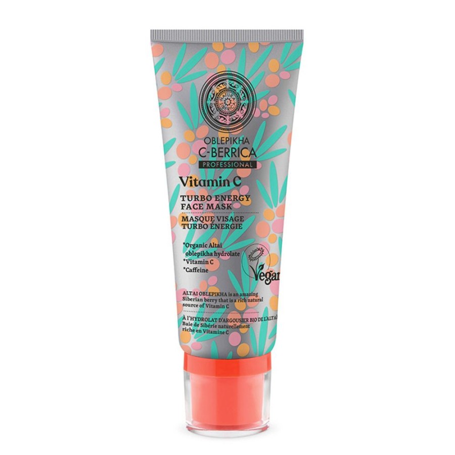 Soins Natura Siberica Masque | Masque Turbo Energie A L'Argousier