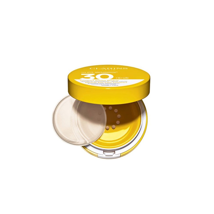 Soins Clarins Protection Solaire Visage | Compact Solaire Mineral Spf30