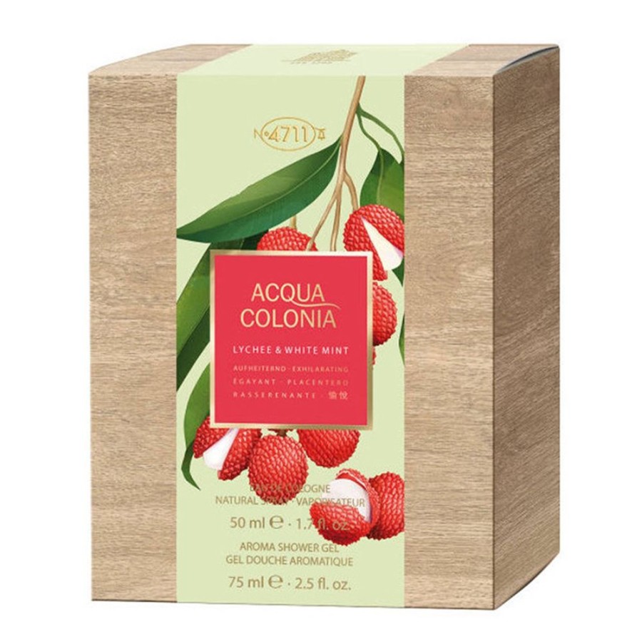 Parfums 4711 Eau De Cologne | Coffret Acqua Colonia Licthi & Menthe Blanche