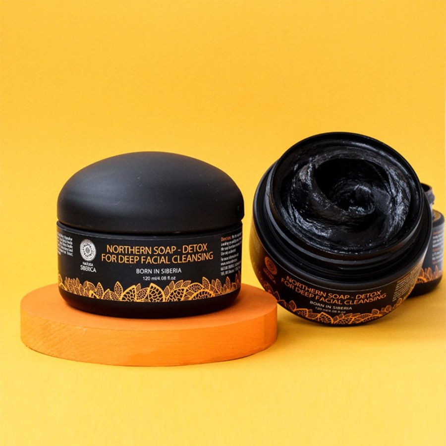 Soins Natura Siberica Demaquillant & Nettoyant | Savon Detoxifiant Nettoyant En Profondeur