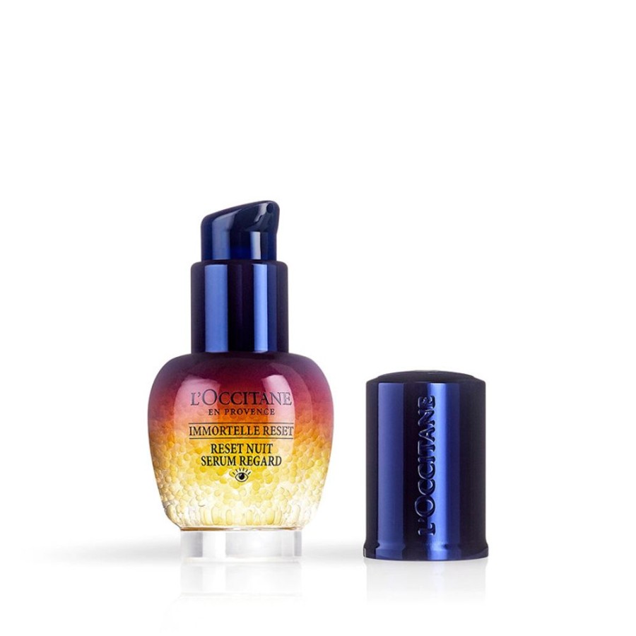 Soins L'Occitane Soin Des Yeux & Levres | Serum Regard Immortelle Reset Nuit