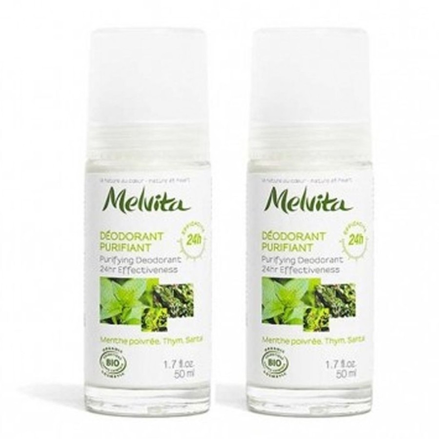 Soins Melvita Deodorant | Deodorant Purifiant 24H
