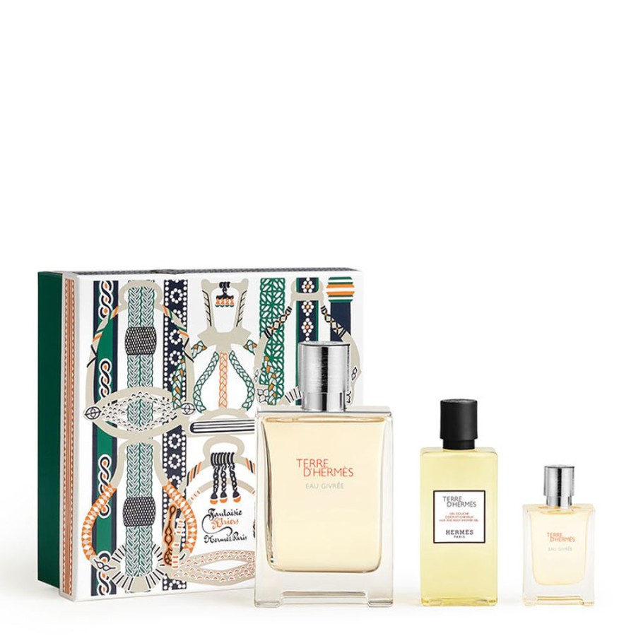 Parfums HERMÈS Coffret Homme | Coffret Terre D'Hermes Eau Givree