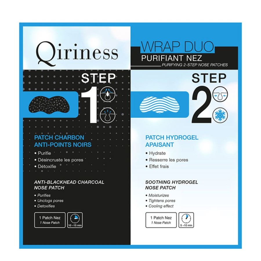 Soins Qiriness Soin Cible | Wrap Duo Purifiant Nez