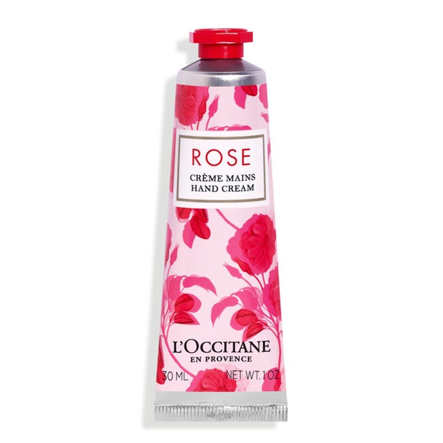 Soins L'Occitane Soin Des Mains & Pieds | Creme Mains - Rose Tb 30Ml
