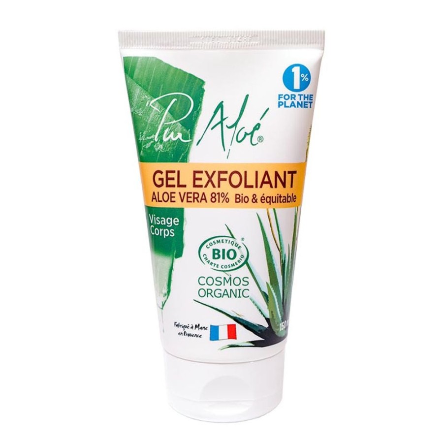Soins PUR ALOE Gommage | Gel Exfoliant Visage Et Corps 81% Aloe Vera