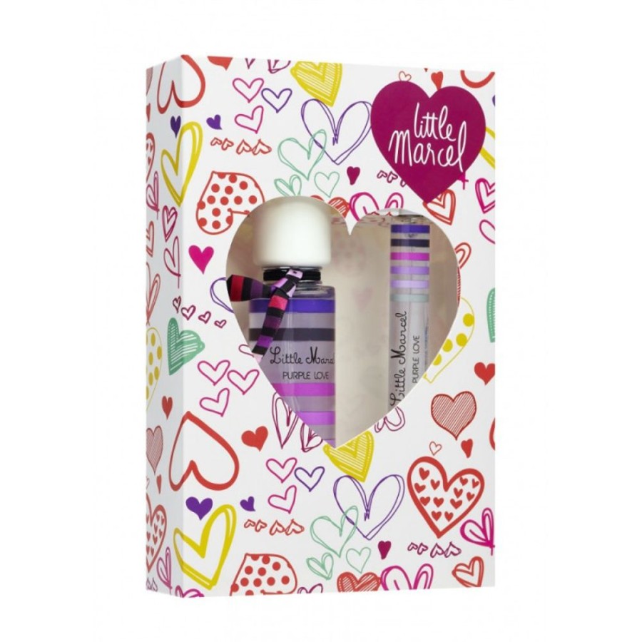 Parfums Little Marcel Coffret Femme | Coffret Voyage Purple Love